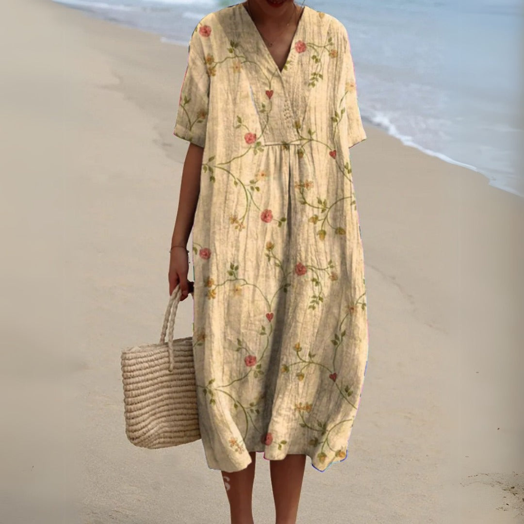 Vendita® Elegant Floral Dress
