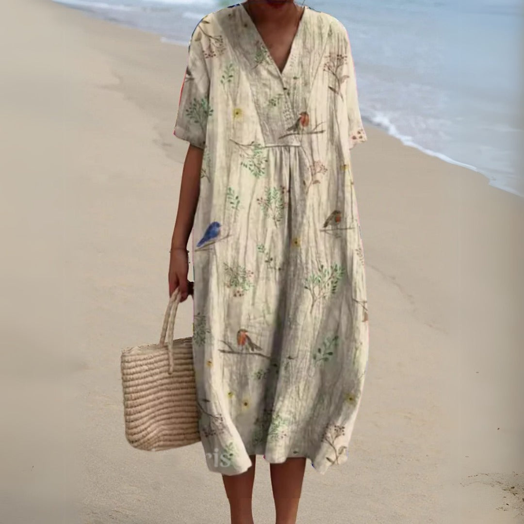 Vendita® Elegant Floral Dress