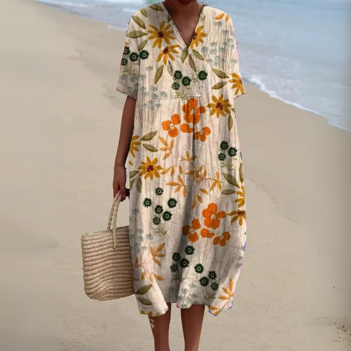 Vendita® Elegant Floral Dress