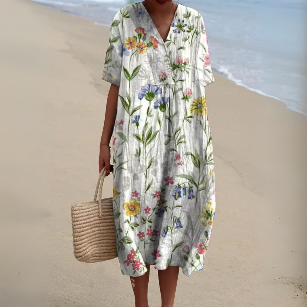 Vendita® Elegant Floral Dress