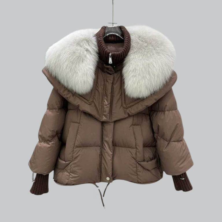 Amelia fur down jacket