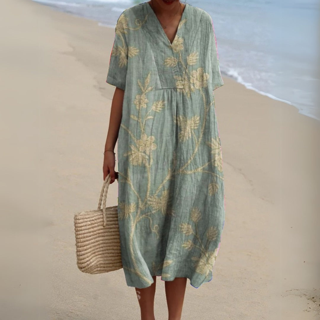 Vendita® Elegant Floral Dress