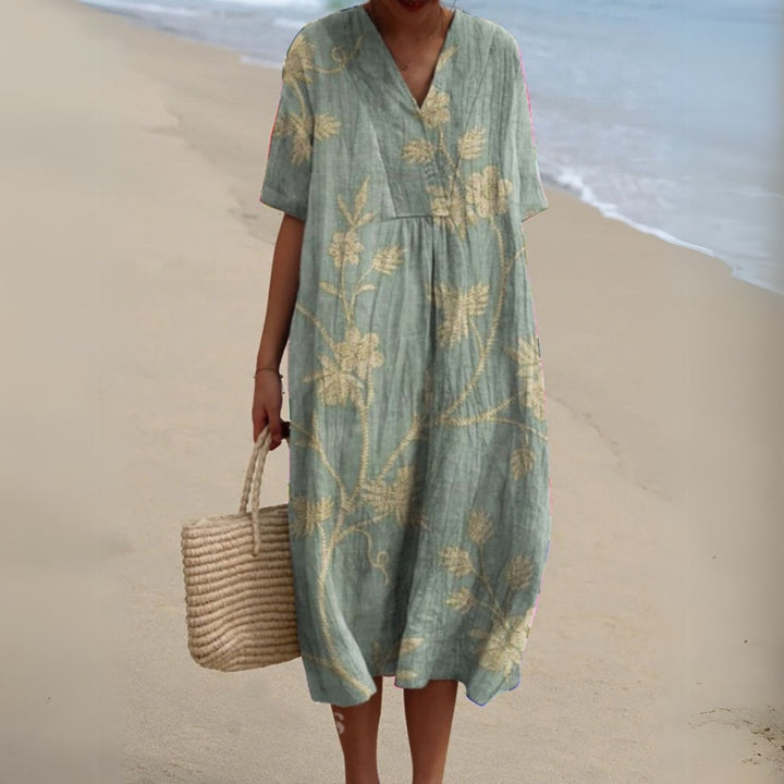 Vendita® Elegant Floral Dress