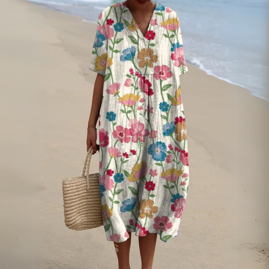 Vendita® Elegant Floral Dress
