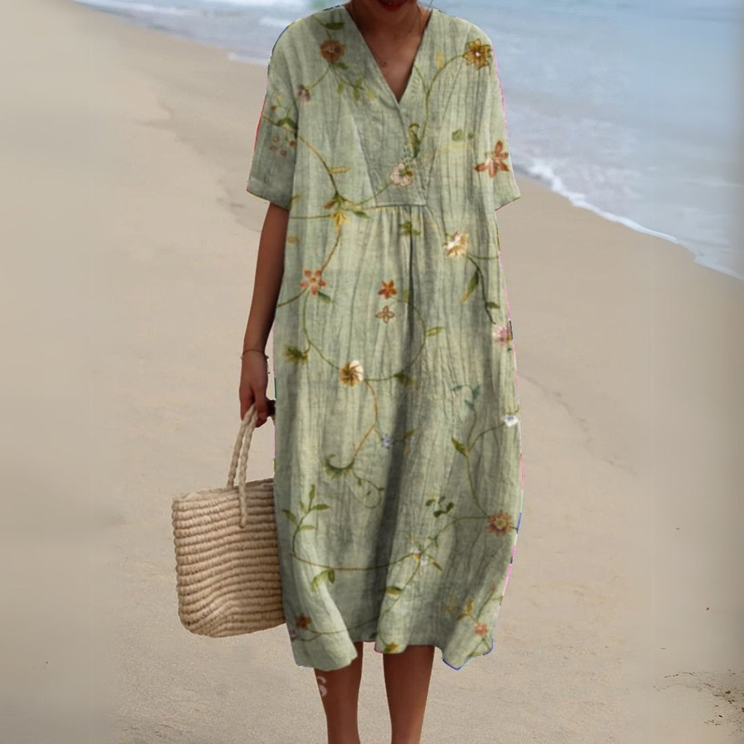 Vendita® Elegant Floral Dress
