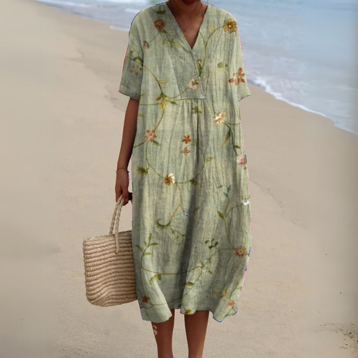 Vendita® Elegant Floral Dress
