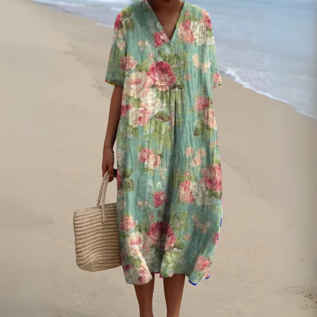 Vendita® Elegant Floral Dress