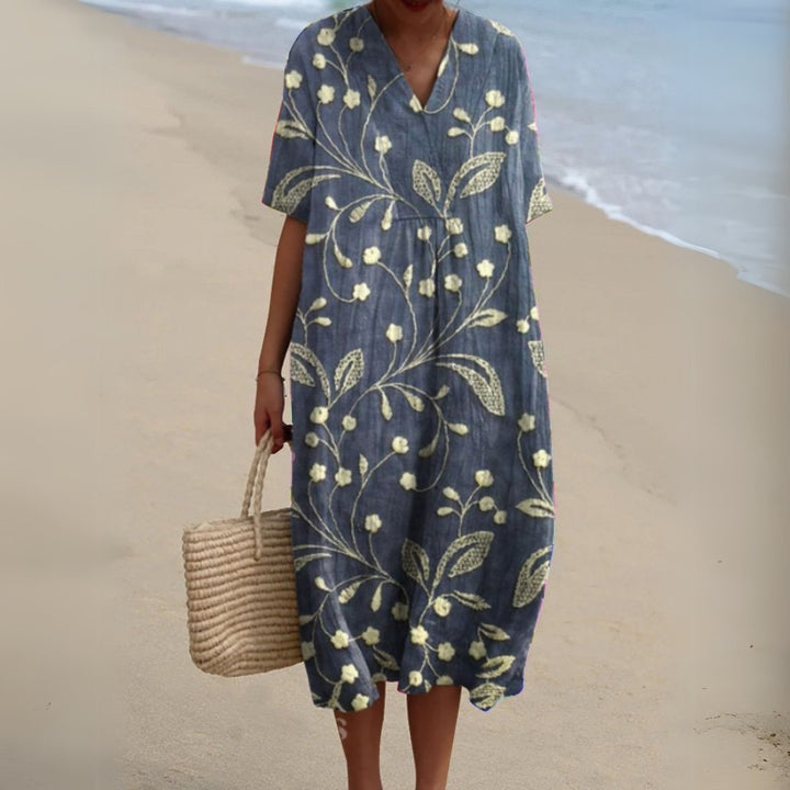 Vendita® Elegant Floral Dress