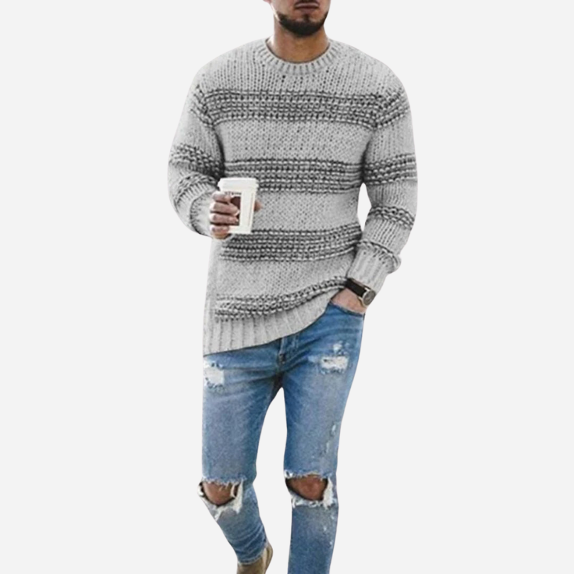 LANDYN | Knitted Nordic Jumper