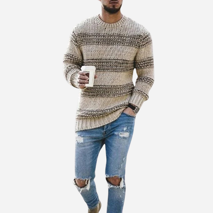 LANDYN | Knitted Nordic Jumper